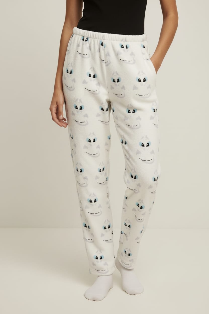 Ejderha Desenli Rahat Pijama PantolonuTM